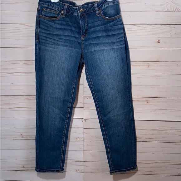 jcpenney skinny ankle high stretch denim